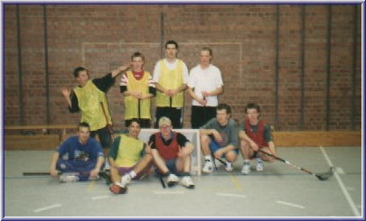 Eine der ersten Trainingseinheiten im Jahr 1997